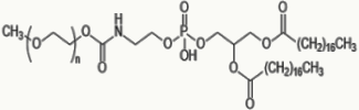 MPEGylated Phospholipids MPEG-2000-DSPE or α-[6-Hydroxy-6-oxido-1,12-dioxo-9-[(1-oxooctadecyl)oxy]-5,7,11-trioxa-2-aza-6-phosphanonacos-1-yl]-ω-methoxy-Poly(oxy-1,2-ethanediyl) Manufacturers